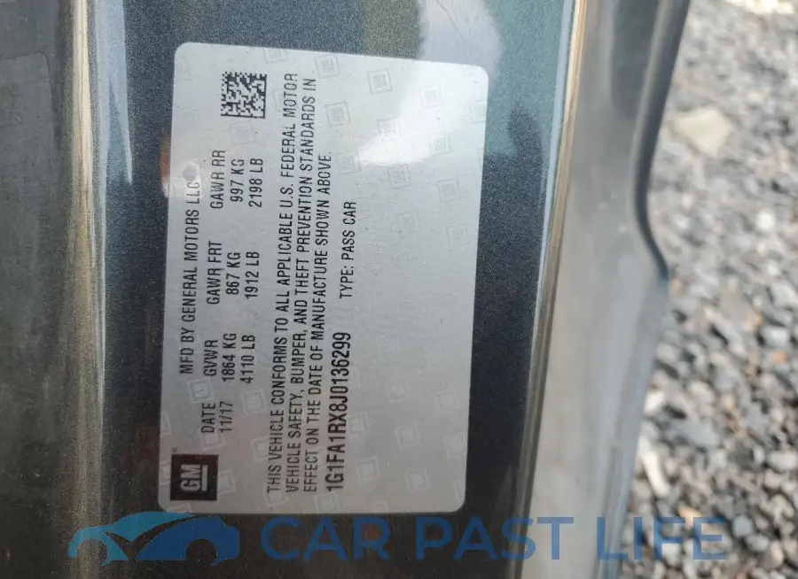 1G1FA1RX8J0136299# 13