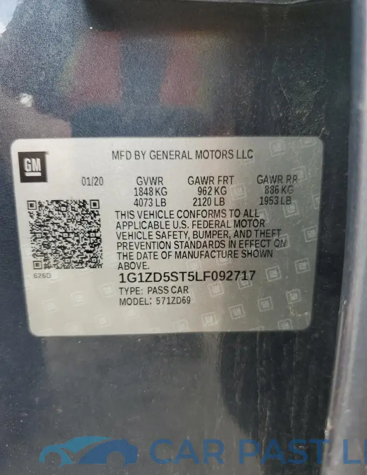 1G1ZD5ST5LF092717# 13