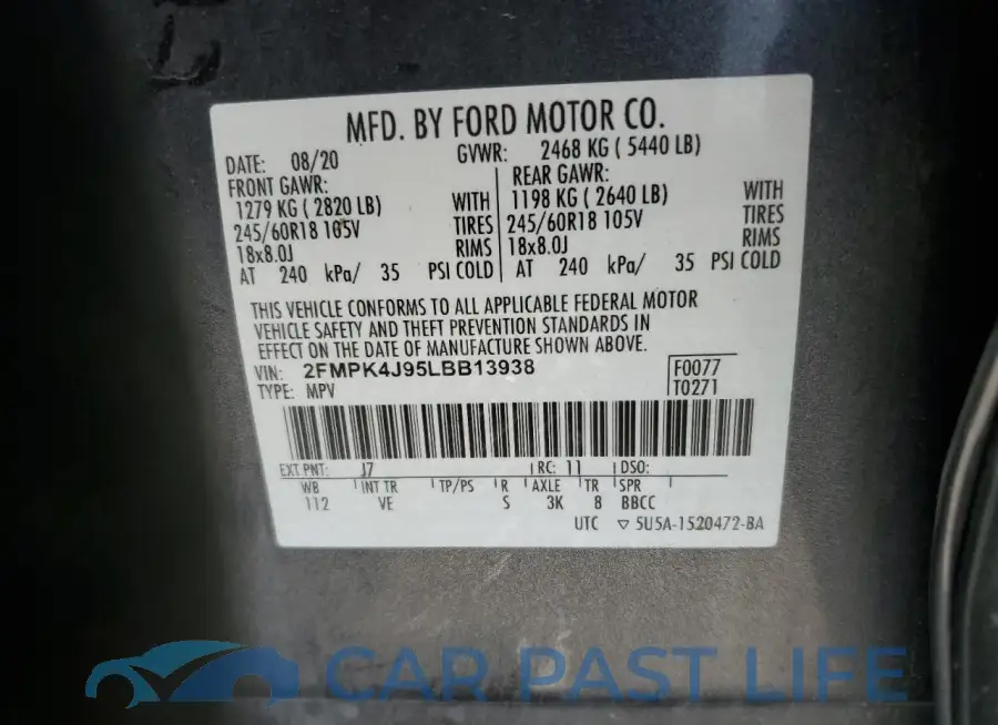 2FMPK4J95LBB13938# 13