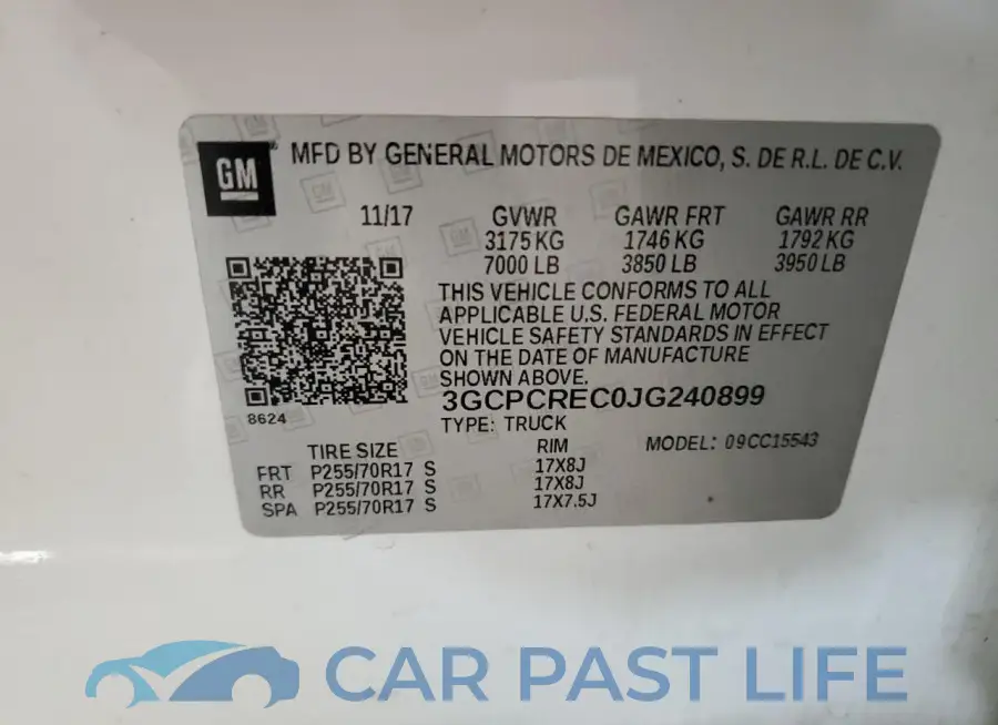 3GCPCREC0JG240899# 12