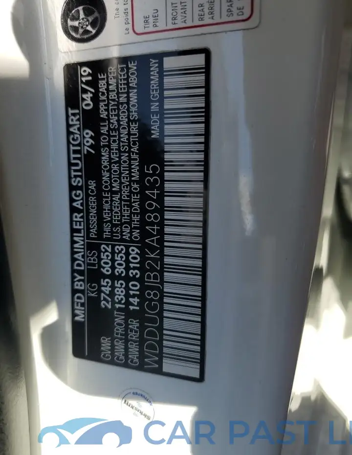 WDDUG8JB2KA489435# 13