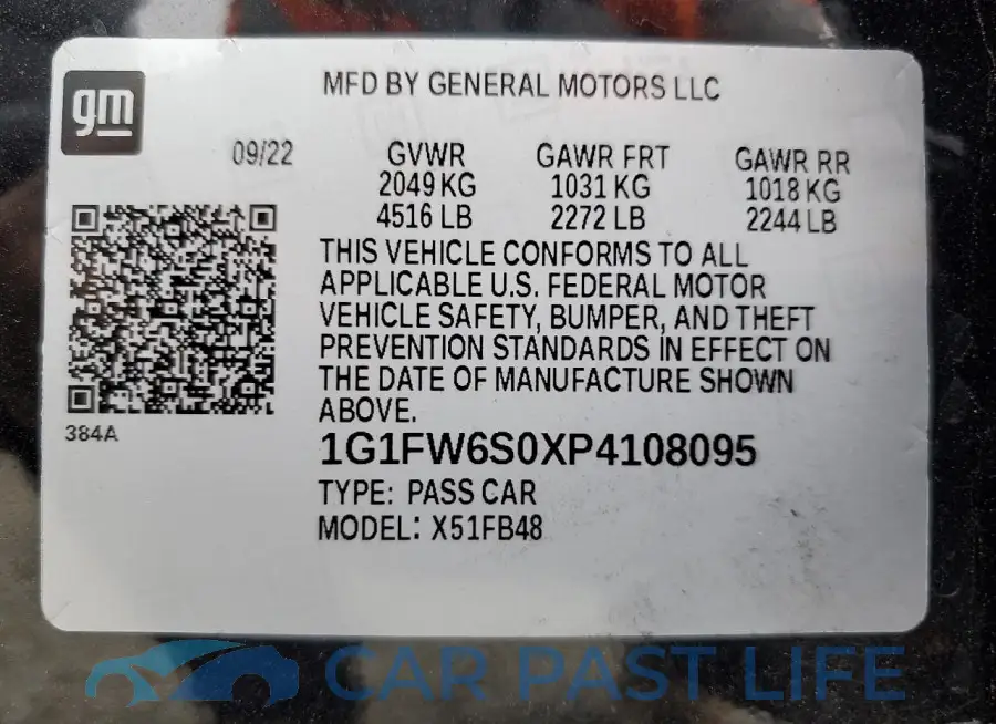 1G1FW6S0XP4108095# 12