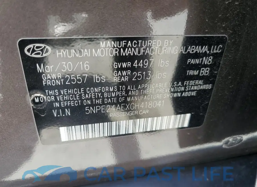 5NPE24AFXGH418041# 12
