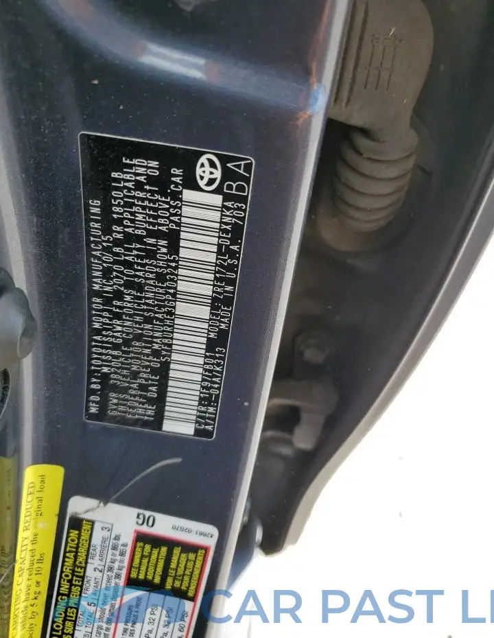 5YFBURHE3GP403245# 13