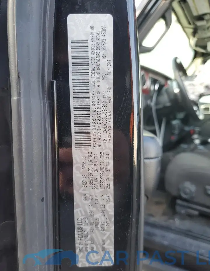1C4HJXCG0LW194810# 12