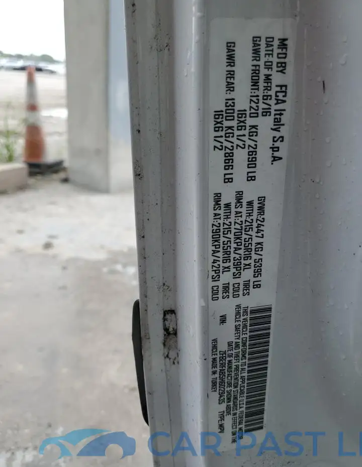 ZFBERFAB5H6D29435# 13