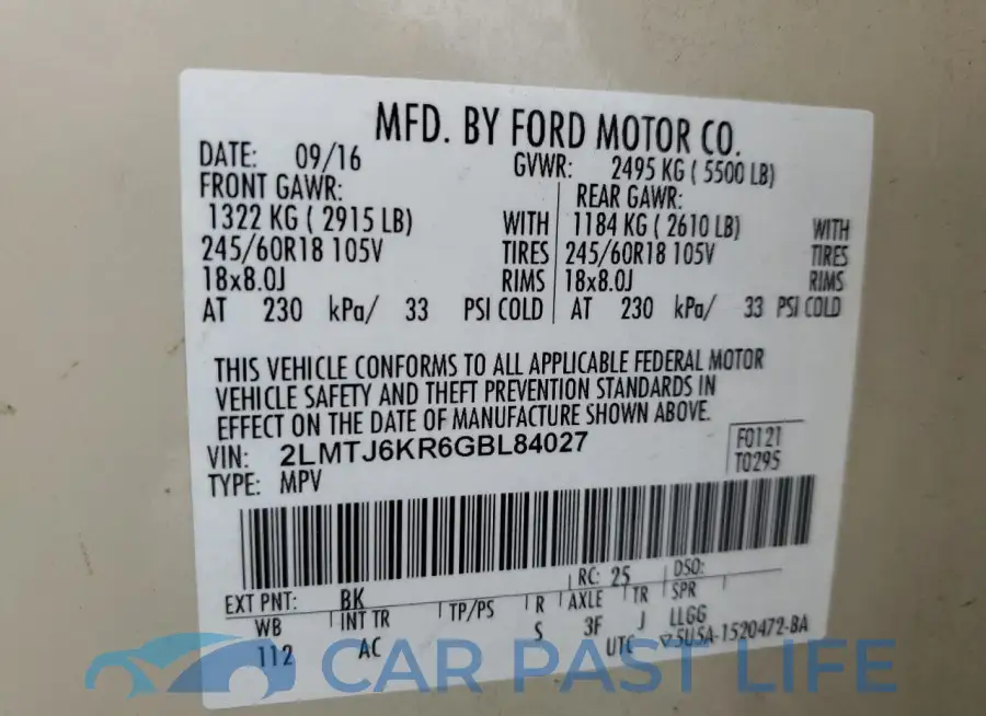 2LMTJ6KR6GBL84027# 13
