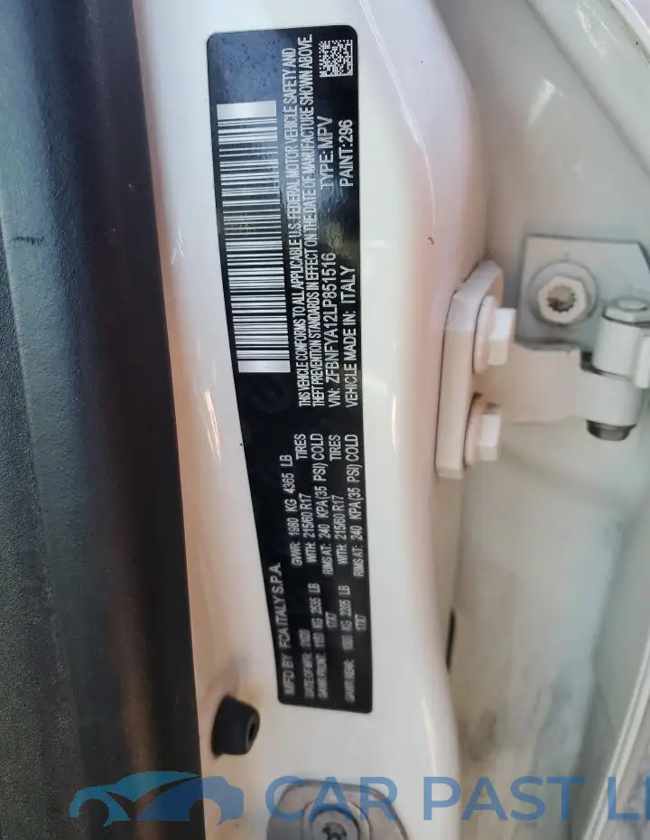 ZFBNFYA12LP851516# 13