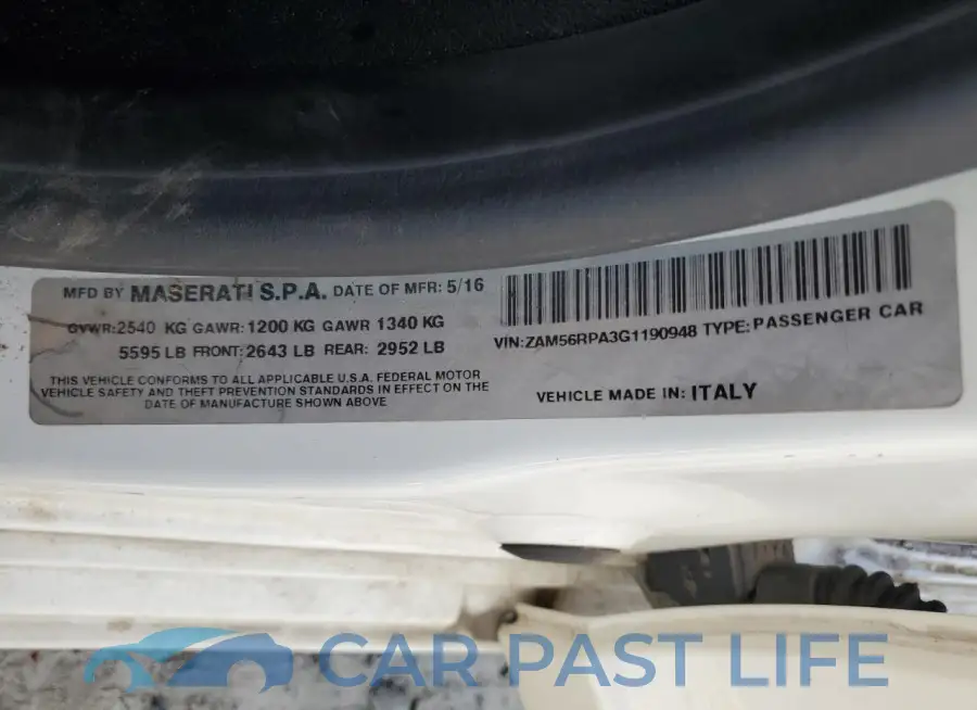 ZAM56RPA3G1190948# 13