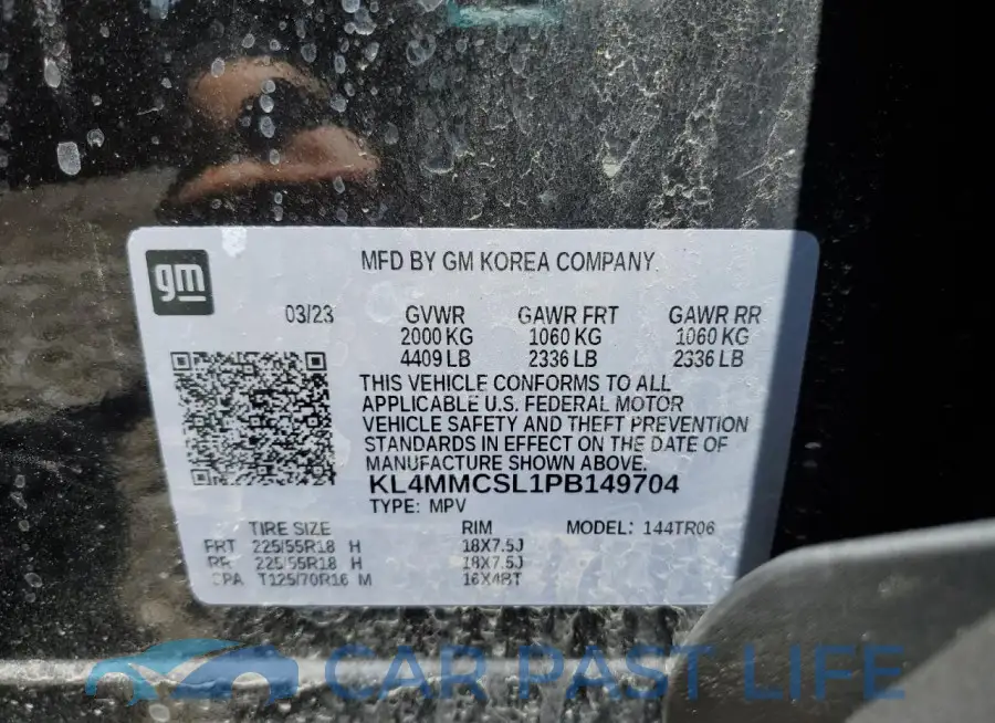 KL4MMCSL1PB149704# 13