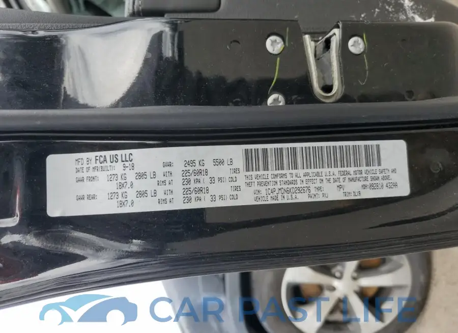 1C4PJMDN6KD292676# 13