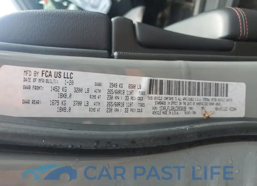 1C4RJFLG9LC263039# 13