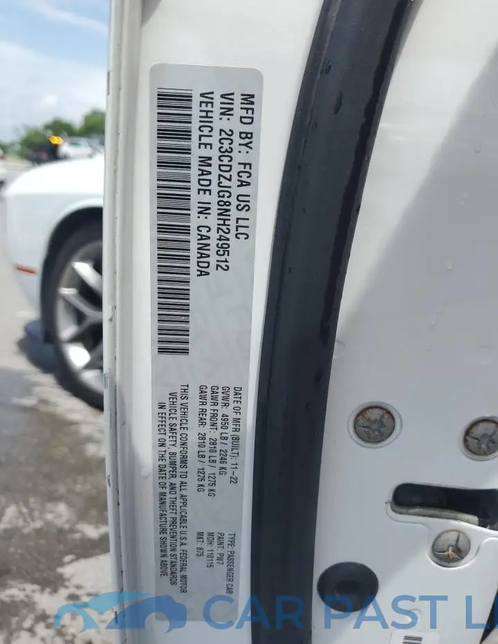 2C3CDZJG8NH249512# 13