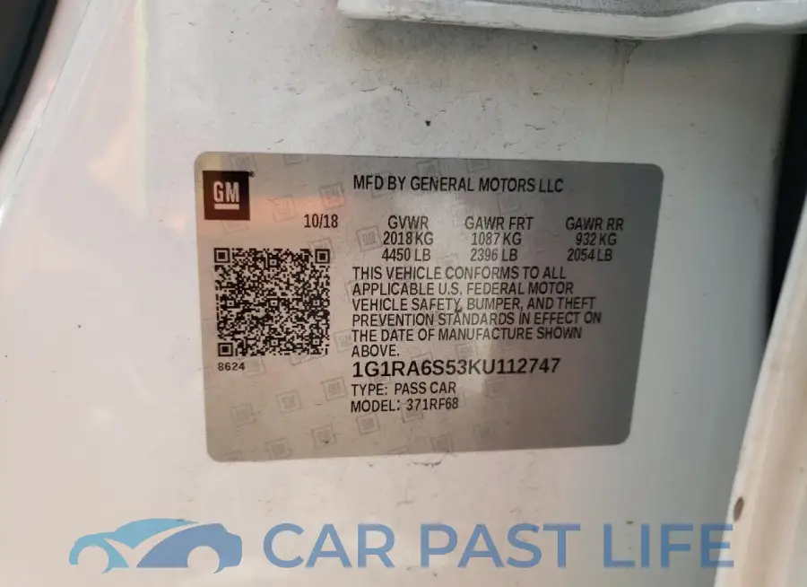 1G1RA6S53KU112747# 12