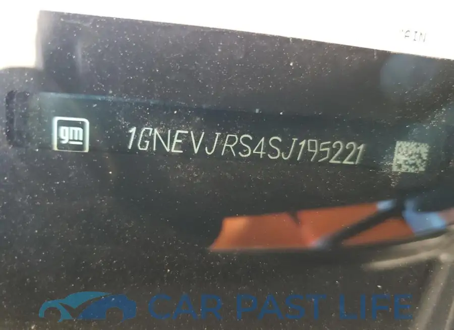 1GNEVJRS4SJ195221# 13