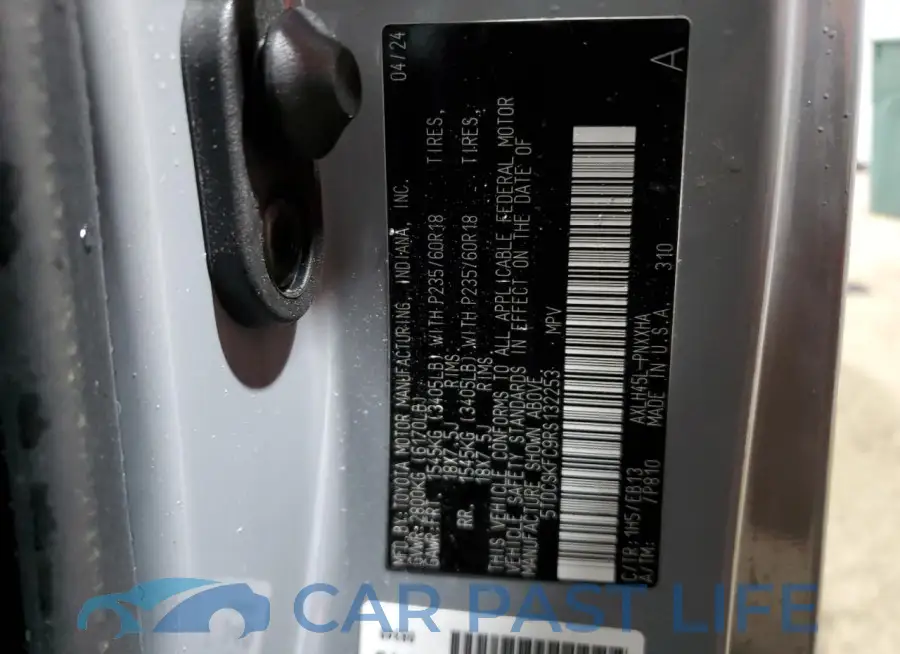5TDCSKFC9RS132253# 13