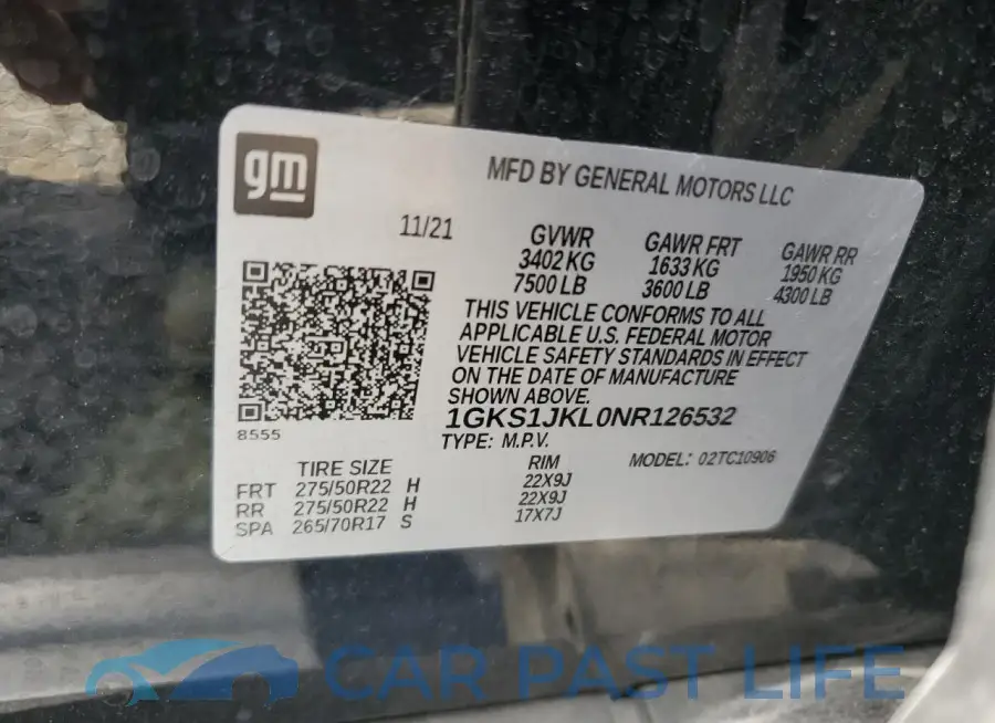 1GKS1JKL0NR126532# 13