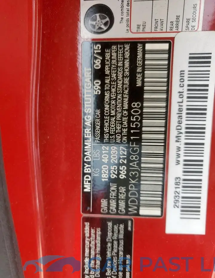 WDDPK3JA8GF115508# 12