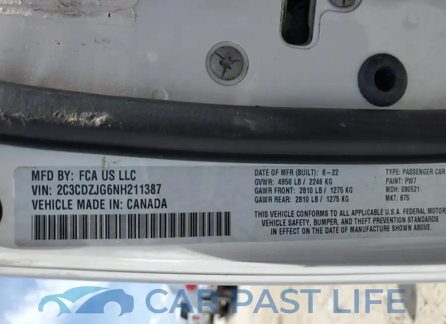 2C3CDZJG6NH211387# 13