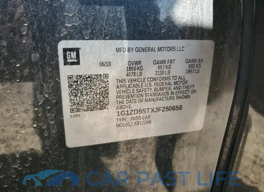 1G1ZD5STXJF250658# 13