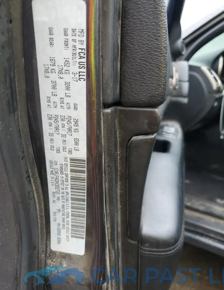 1C4RJFAG3HC832722# 13