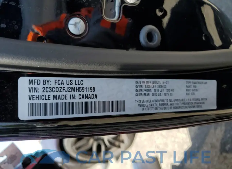 2C3CDZFJ2MH591198# 12