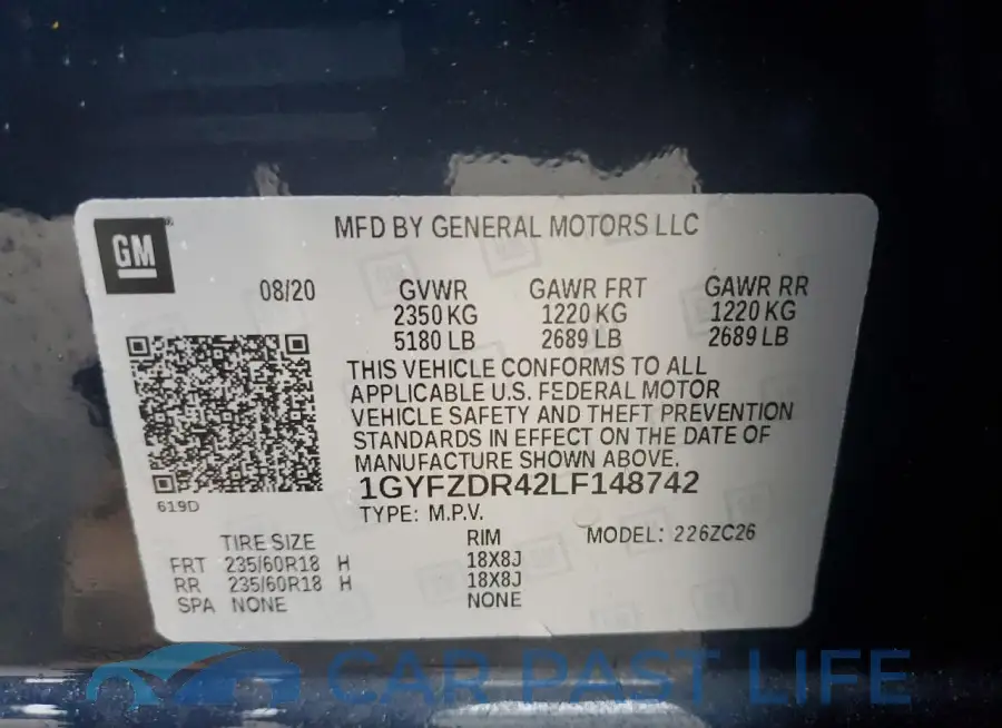 1GYFZDR42LF148742# 13