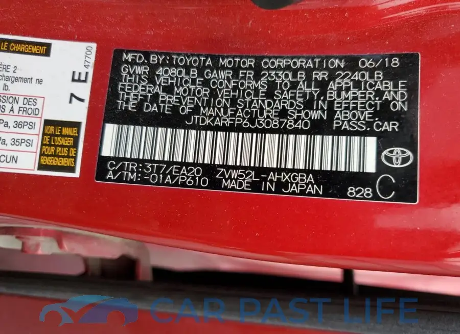 JTDKARFP6J3087840# 12