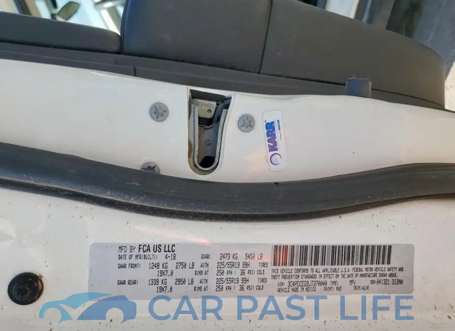 3C4PDCEG9JT370040# 13
