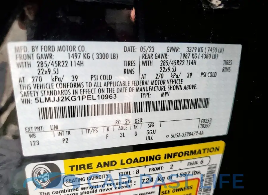 5LMJJ2KG1PEL10963# 13