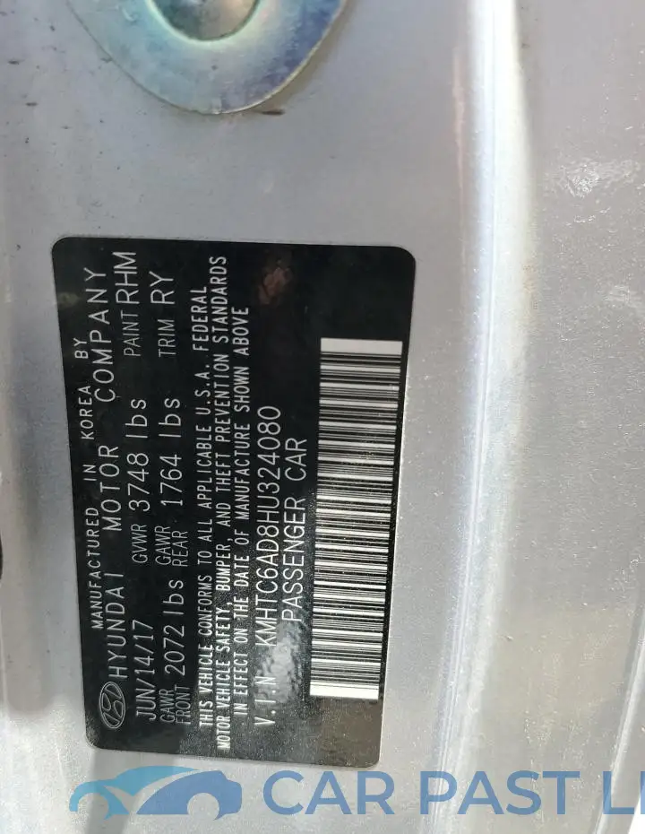KMHTC6AD8HU324080# 12