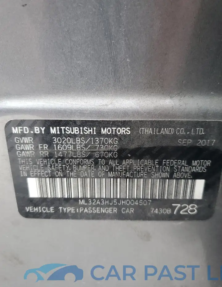 ML32A3HJ5JH004507# 12