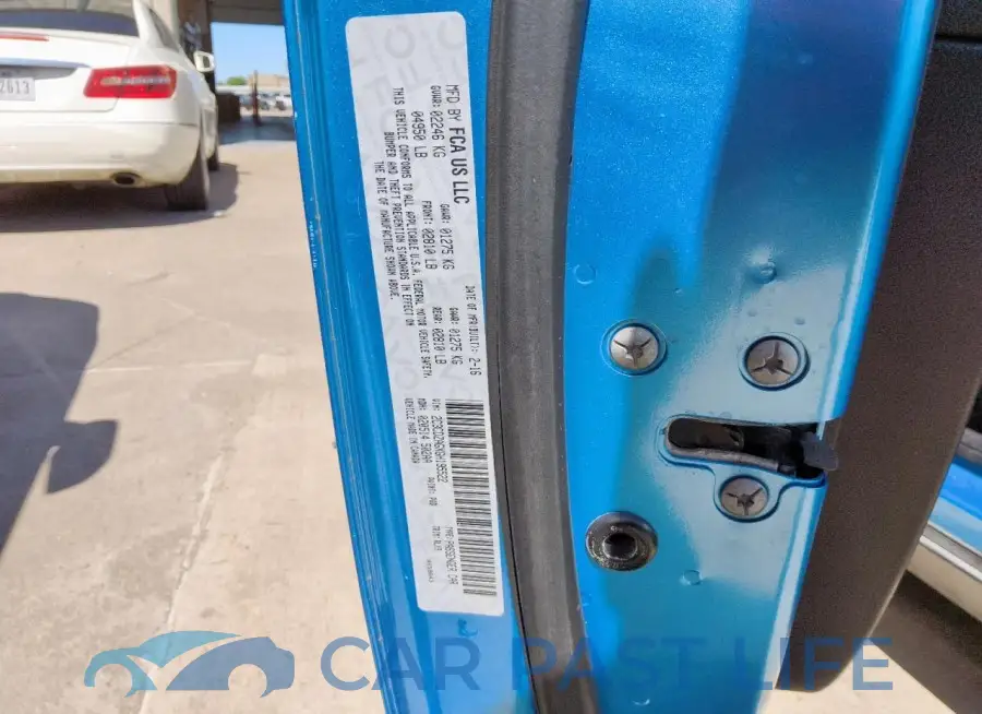 2C3CDZAGXGH195522# 12