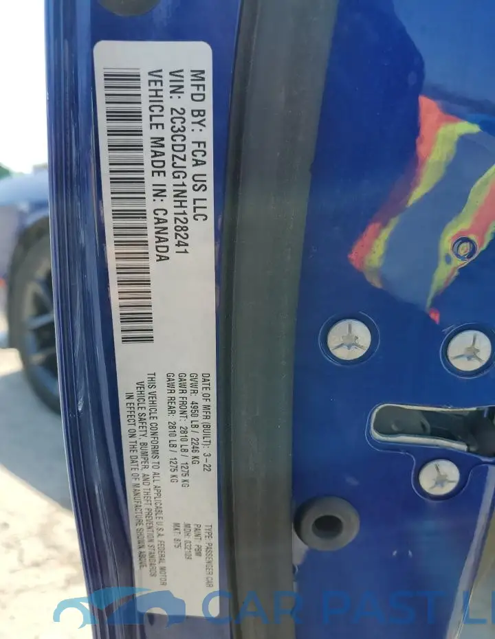 2C3CDZJG1NH128241# 12