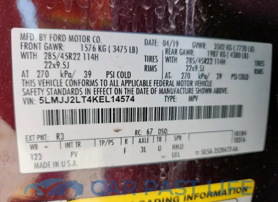 5LMJJ2LT4KEL14574# 13