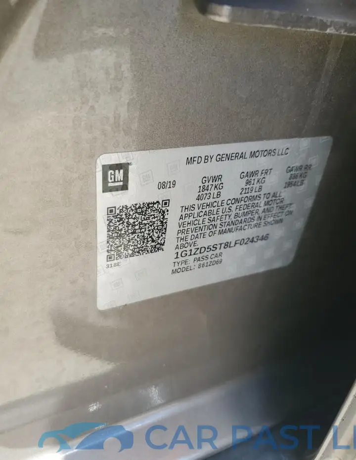 1G1ZD5ST8LF024346# 12