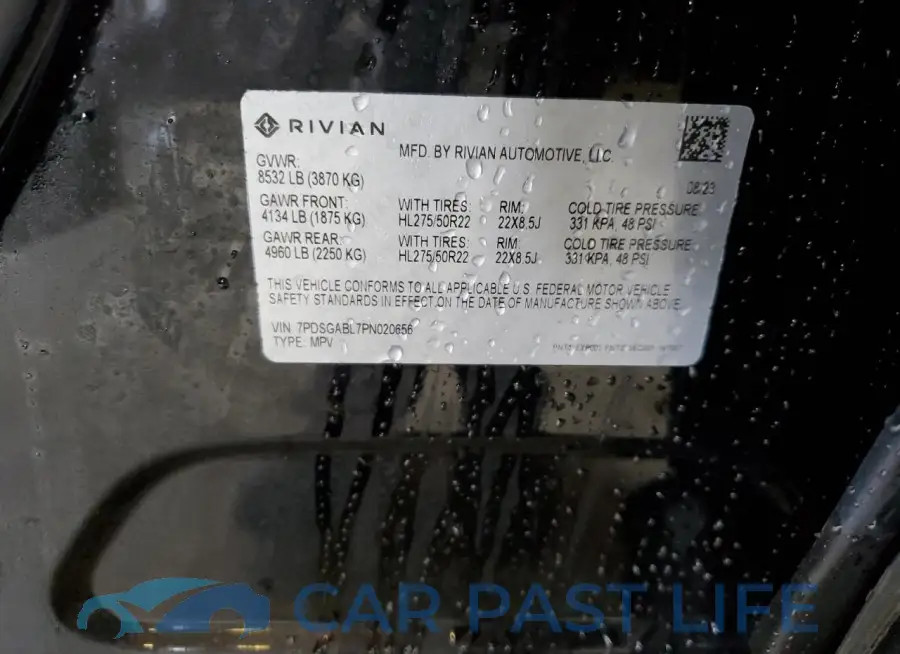 7PDSGABL7PN020656# 14