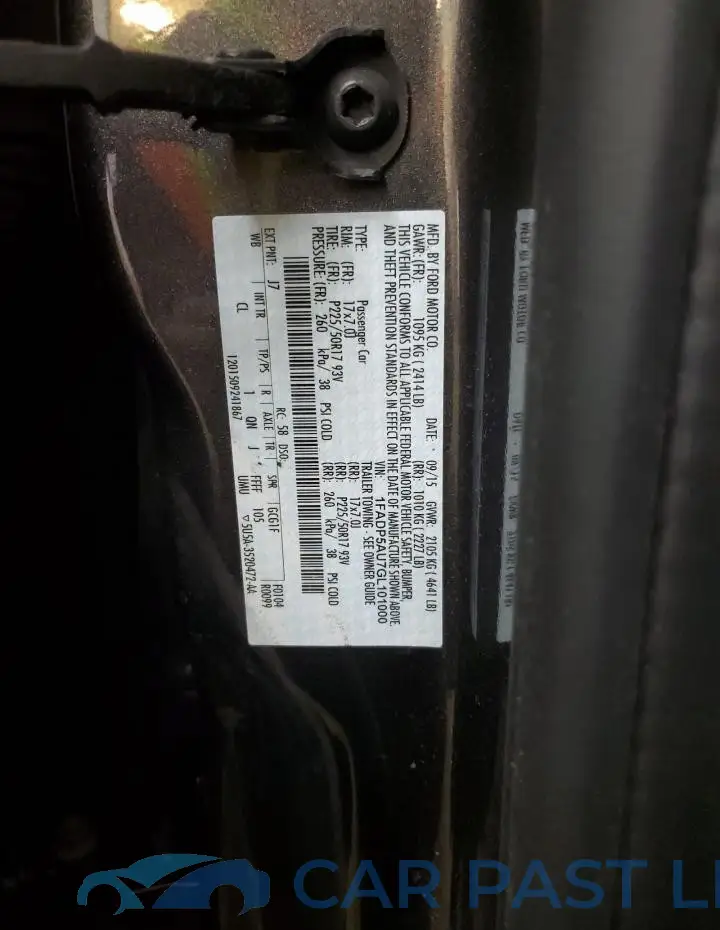 1FADP5AU7GL101000# 13