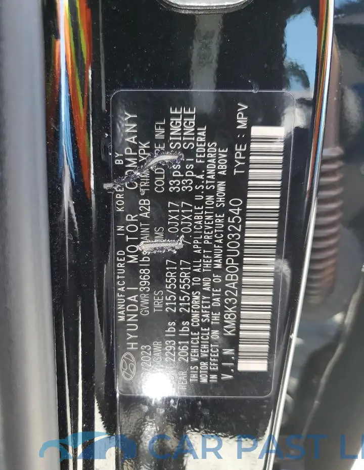 KM8K32AB0PU032540# 13