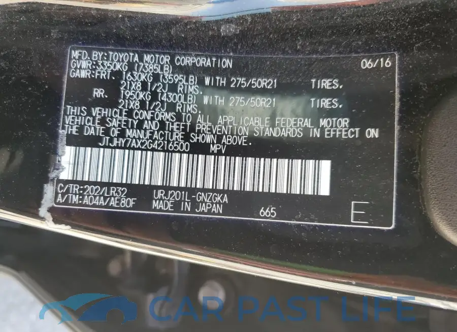 JTJHY7AX2G4216500# 14