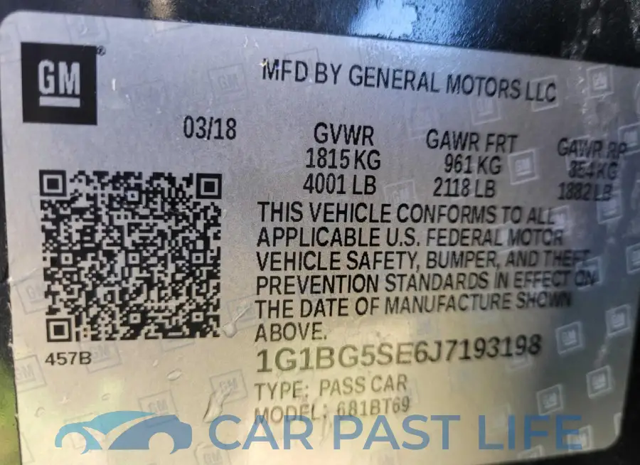 1G1BG5SE6J7193198# 10