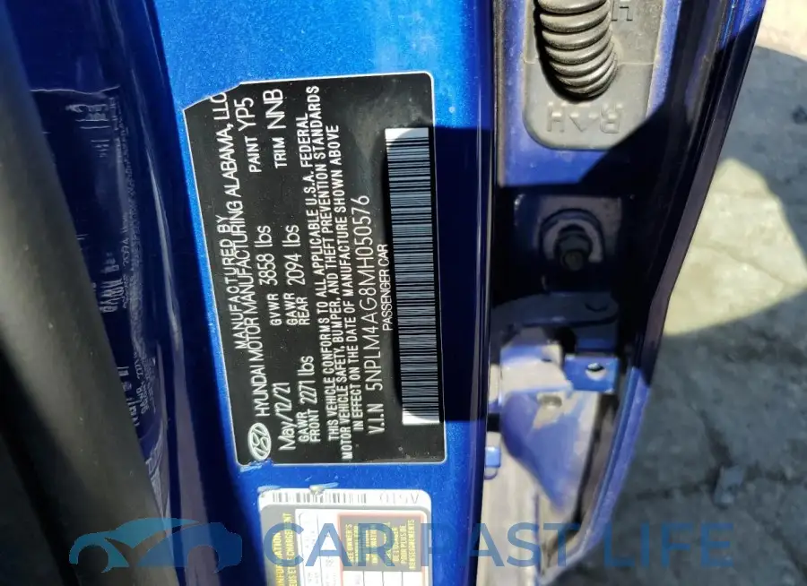 5NPLM4AG8MH050576# 12