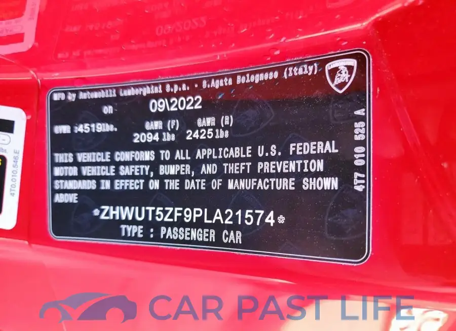 ZHWUT5ZF9PLA21574# 13