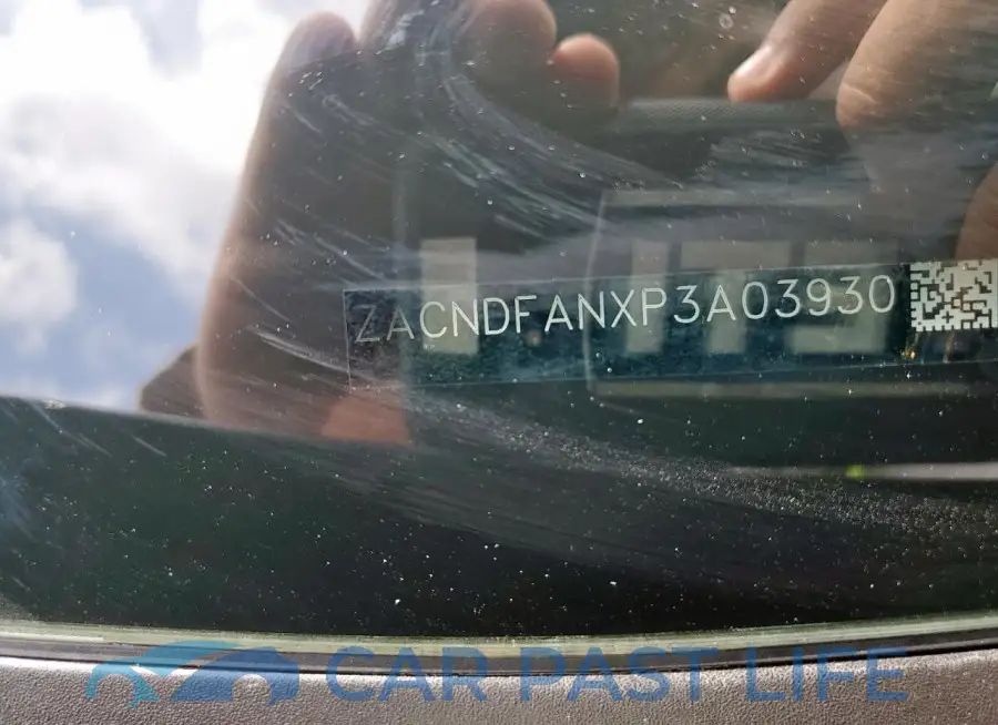 ZACNDFANXP3A03930# 12