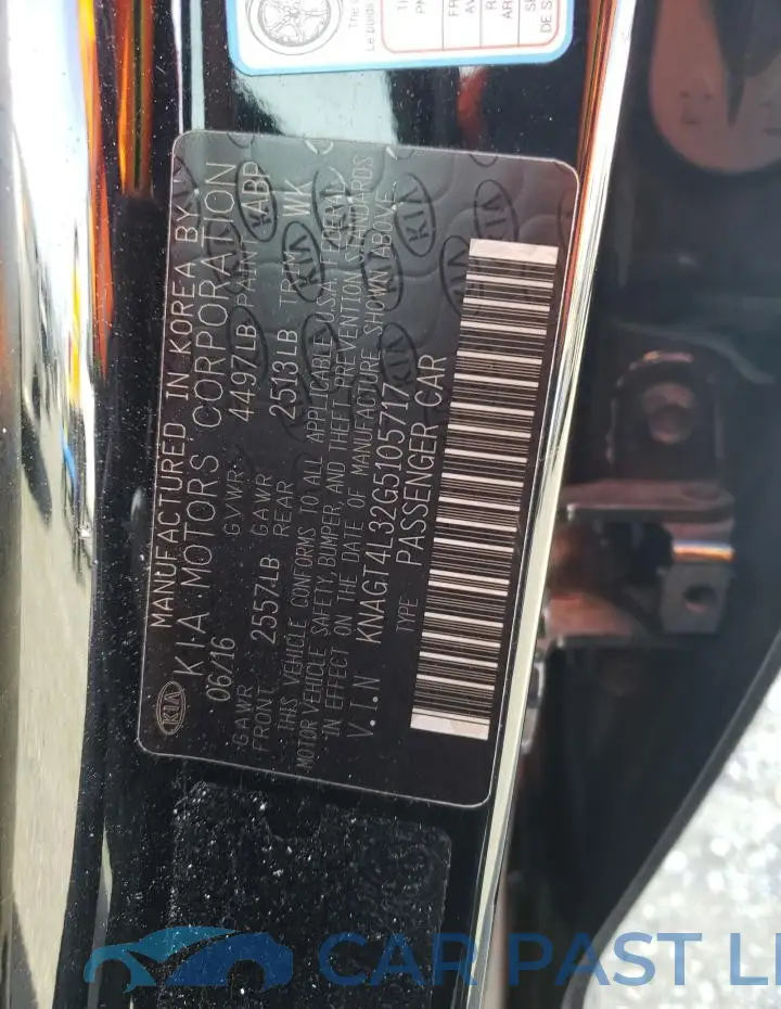 KNAGT4L32G5105717# 12