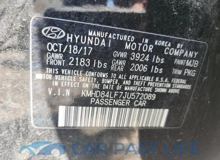 KMHD84LF7JU572089# 12