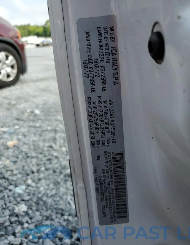 ZFBERFAB2H6F17183# 12