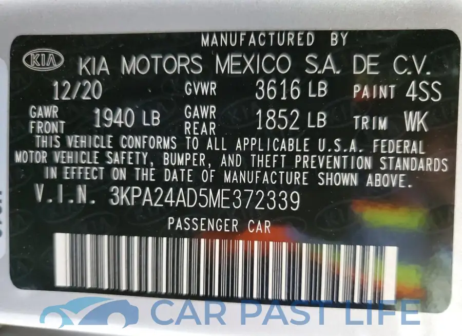 3KPA24AD5ME372339# 12