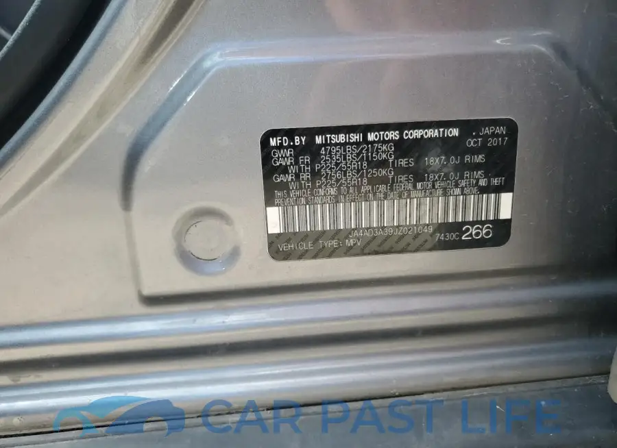 JA4AD3A39JZ021049# 14