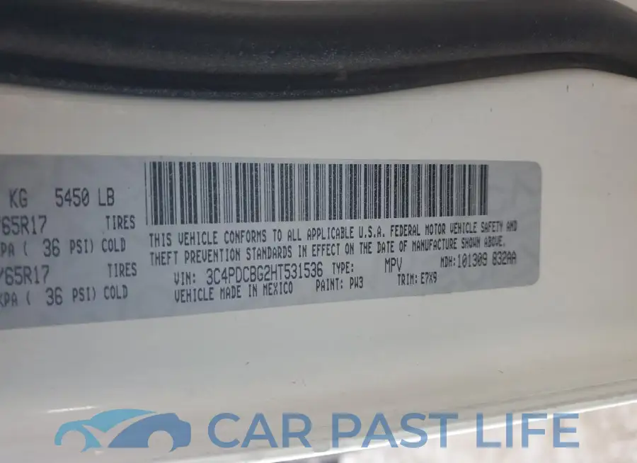 3C4PDCBG2HT531536# 13